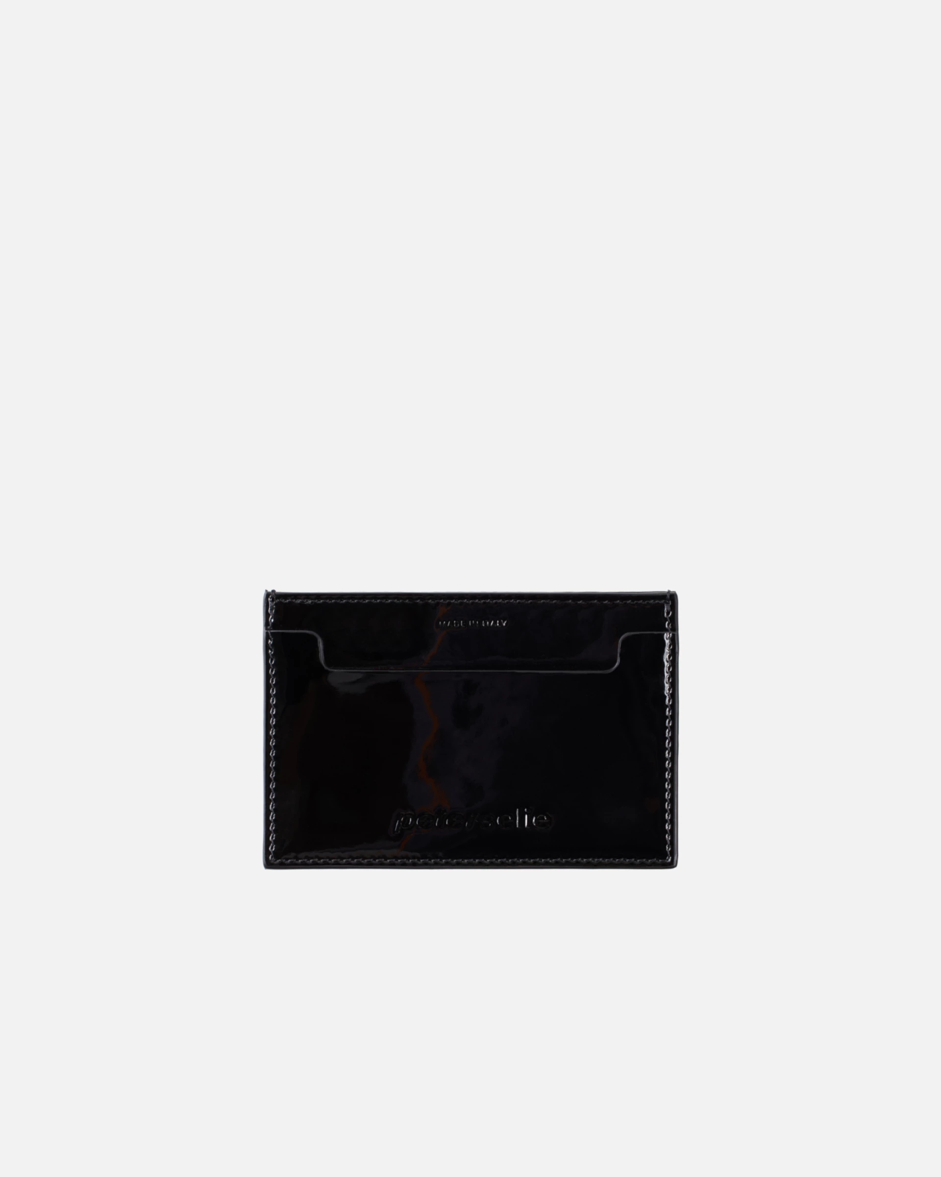 Ps cardholder01 lacqueredblack front
